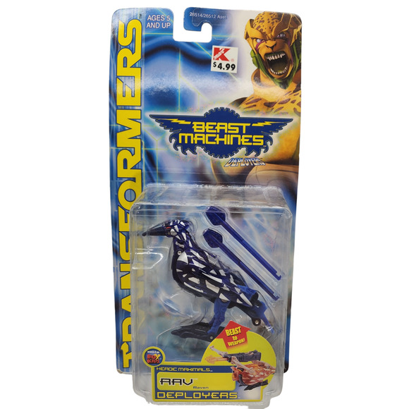 Hasbro | Toys | Transformers Beast Machines Deployers Rav Raven Hasbro ...